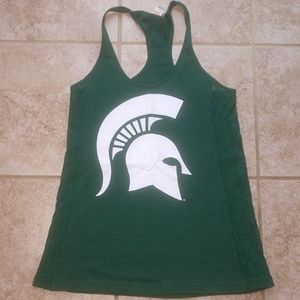 Pink MSU Tank Top
